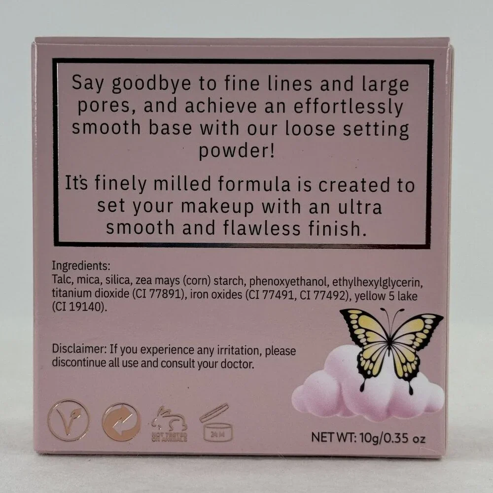 Eloise Flawless Loose Setting Powder Vanilla 10g Smooth Base Long Lasting NEW